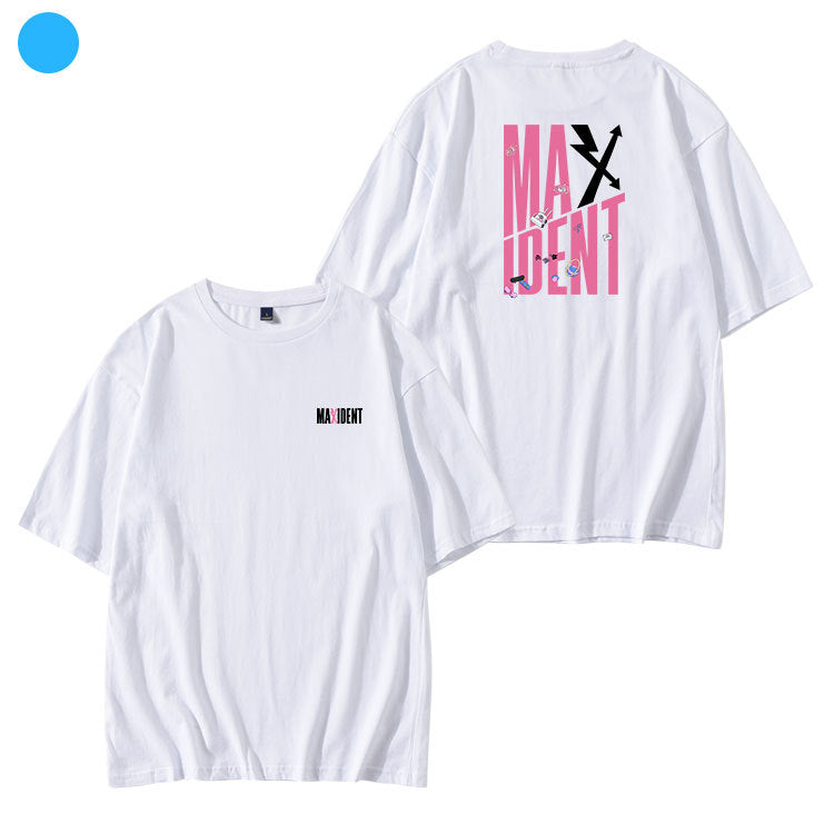 STRAY KIDS MERCH CAMISETA MAXIDENT 100% ALGODÓN