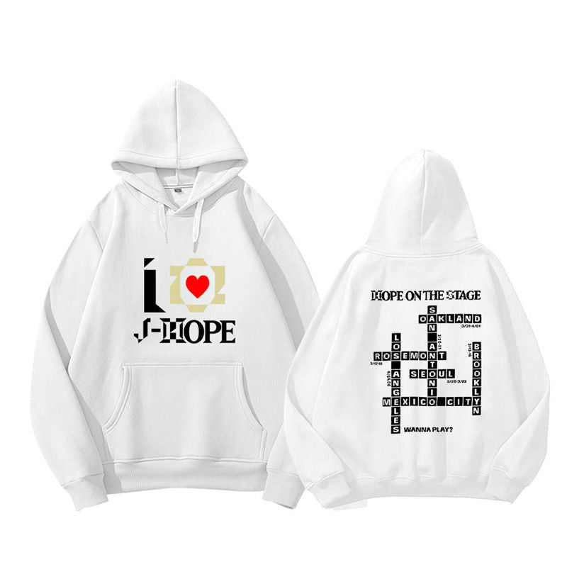 JHOPE HOPE ON THE STAGE TOUR 2025 SUDADERAS