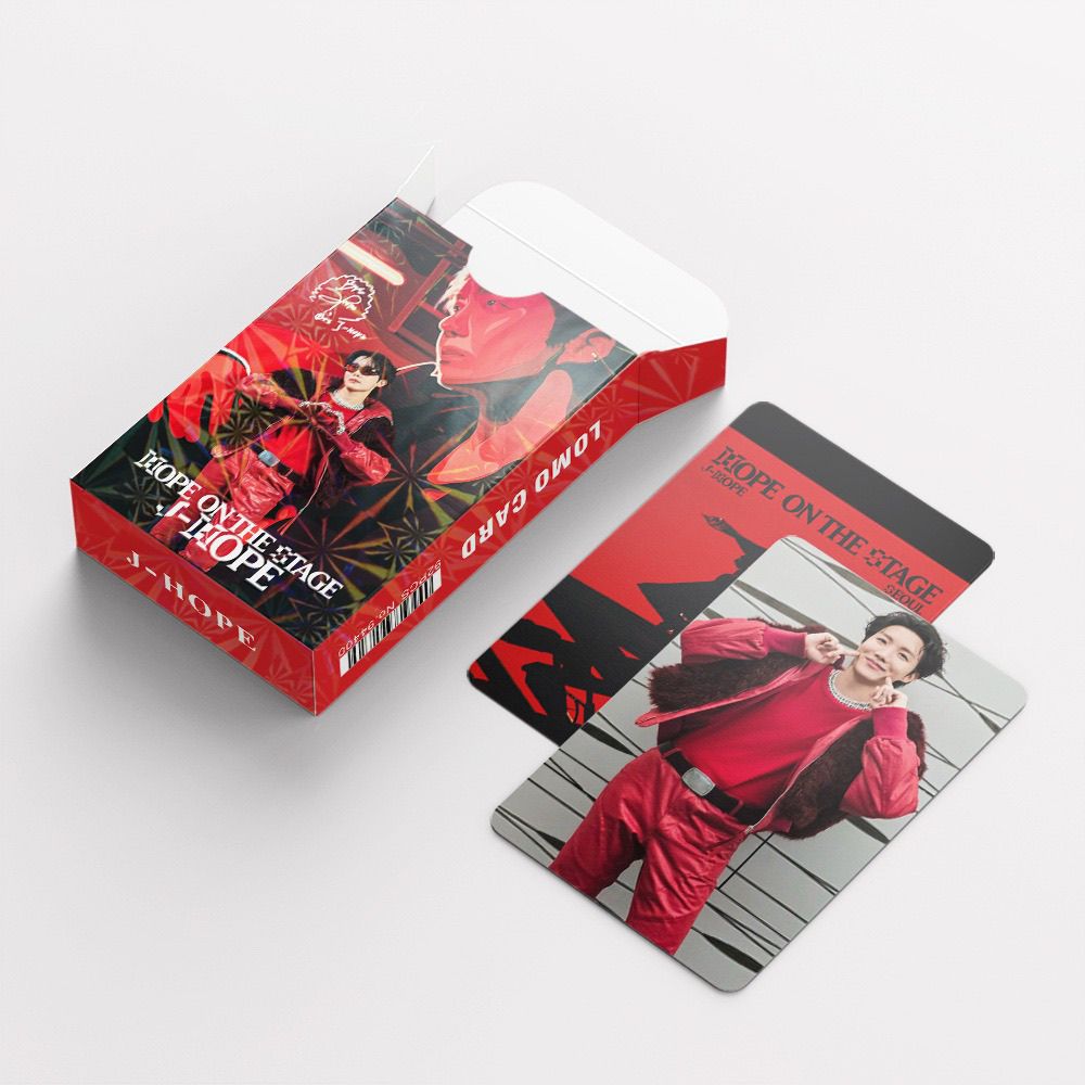 JHOPE “HOPE ON THE STAGE” 92 PIEZAS (60 FOTOTARJETAS + 32 PEGATINAS)
