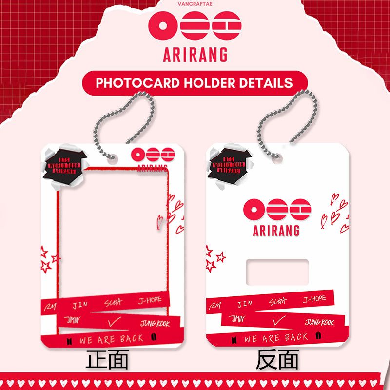 TARJETERO BTS ARIRANG