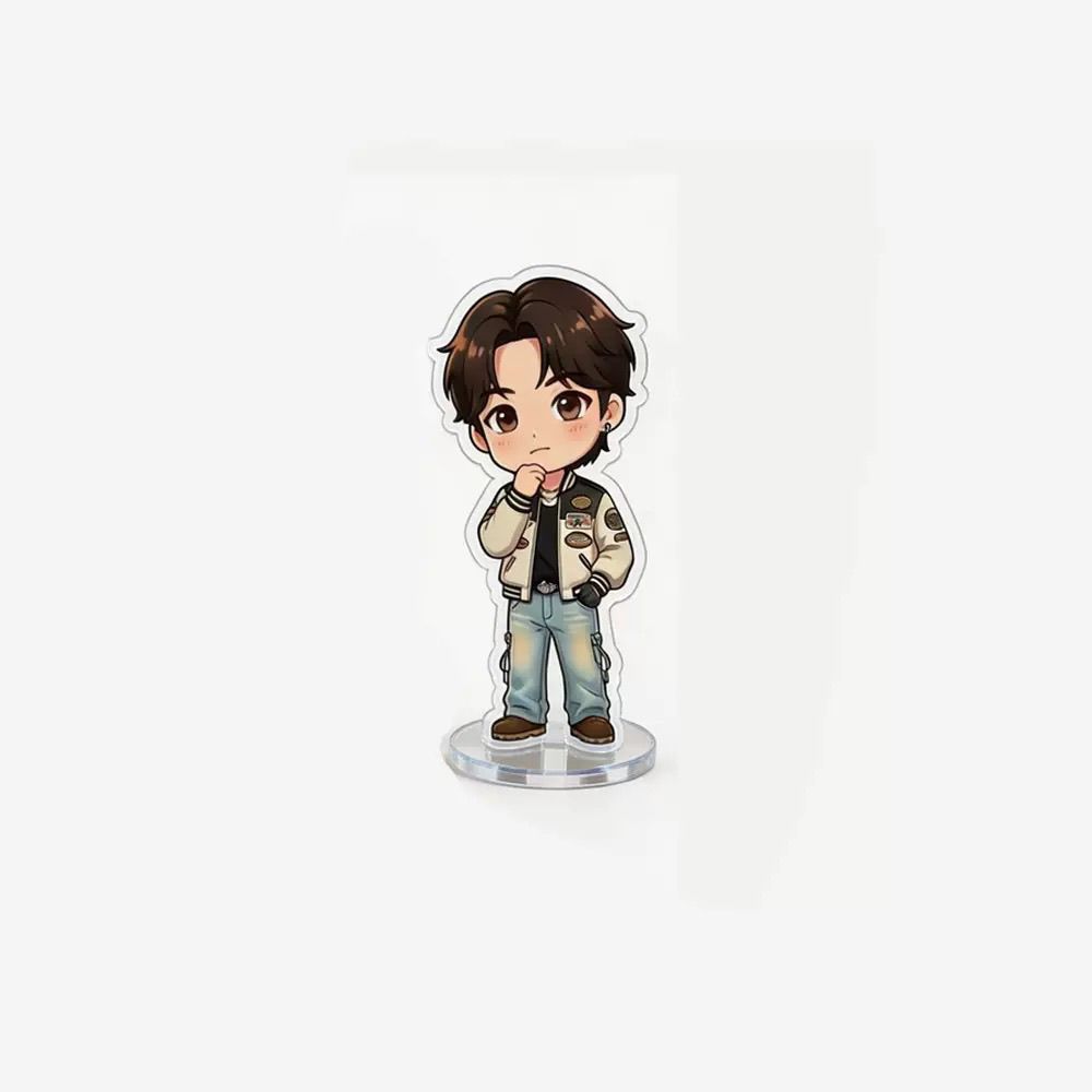 TÓTEM DECORATIVO MINI DE ACRÍLICO DE BTS