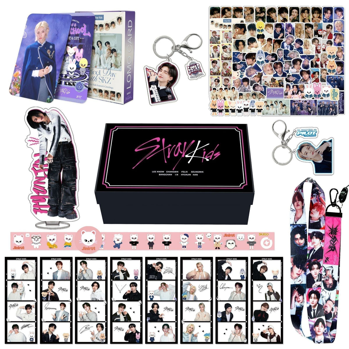 CAJA DE REGALO DE STRAY KIDS (TODOS LOS MIEMBROS)