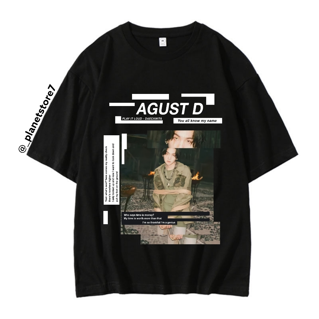CAMISETA SUGA D'DAY AGUST D 100% ALGODÓN