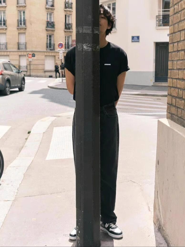 CAMISETA BTS V 100% ALGODÓN