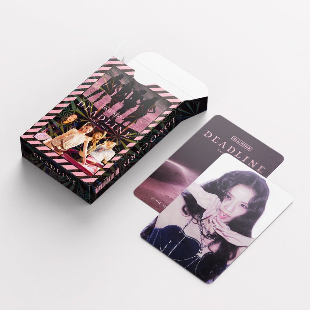 TARJETAS FOTOGRÁFICAS BLACKPINK JUMP 92 PIEZAS (60 TARJETAS + 32 PEGATINAS)