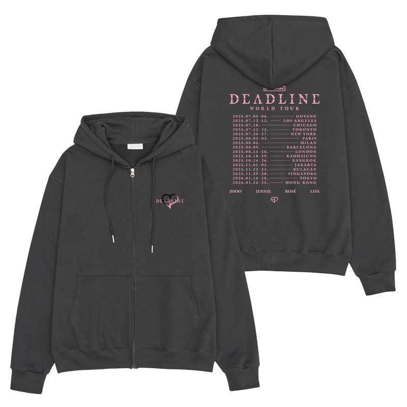 SUDADERA CON CAPUCHA BLACKPINK DEADLINE