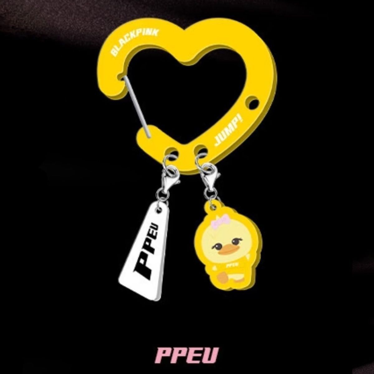 Llaveros con personajes del tour de BLACKPINK