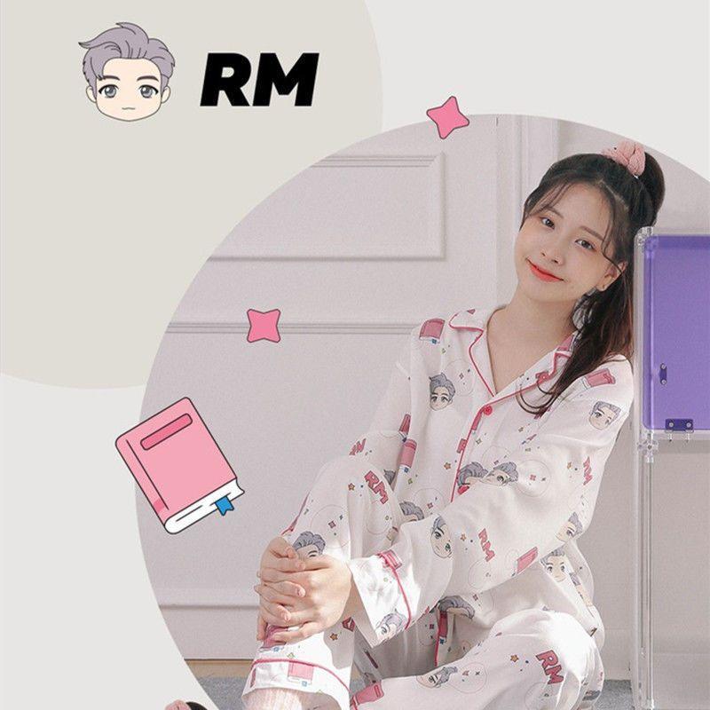 BTS MERCH Pijama TINY TAN MIC DROP (todos los miembros)