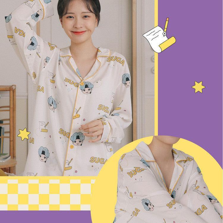 BTS MERCH Pijama TINY TAN MIC DROP (todos los miembros)