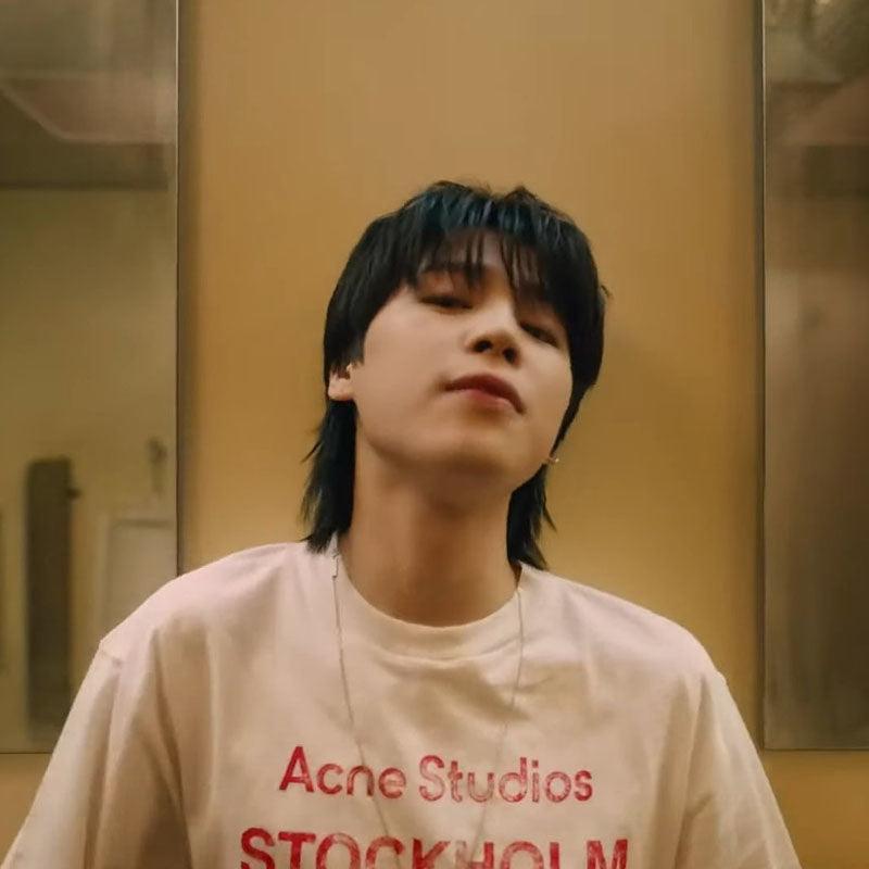 CAMISETA JIMIN FACE LIKE CRAZY 100% ALGODÓN