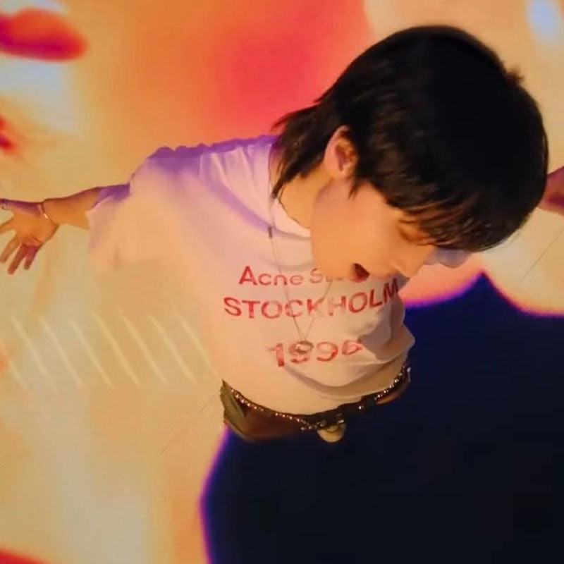 CAMISETA JIMIN FACE LIKE CRAZY 100% ALGODÓN