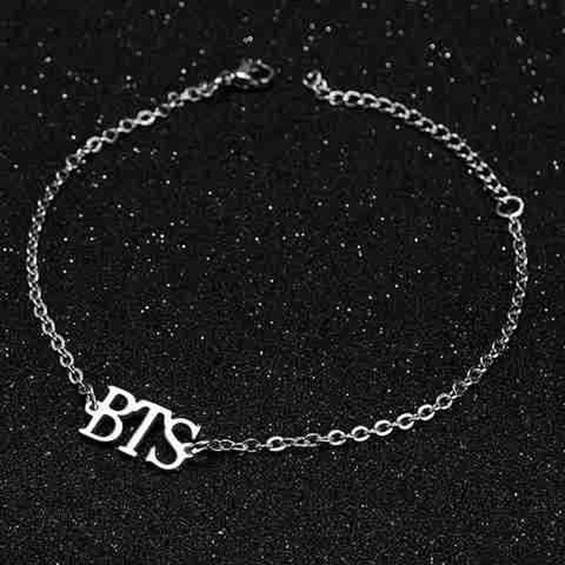 PULSERAS BTS DE ACERO INOXIDABLE (todos los miembros)