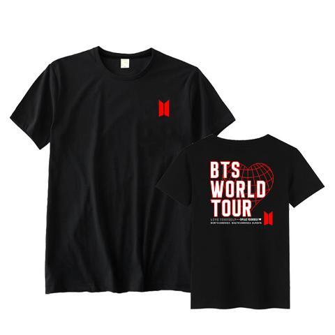 CAMISETAS BTS WORLD TOUR L.Y SPEAK YOURSELF 100% ALGODÓN
