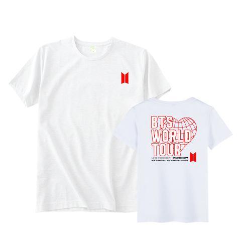 CAMISETAS BTS WORLD TOUR L.Y SPEAK YOURSELF 100% ALGODÓN