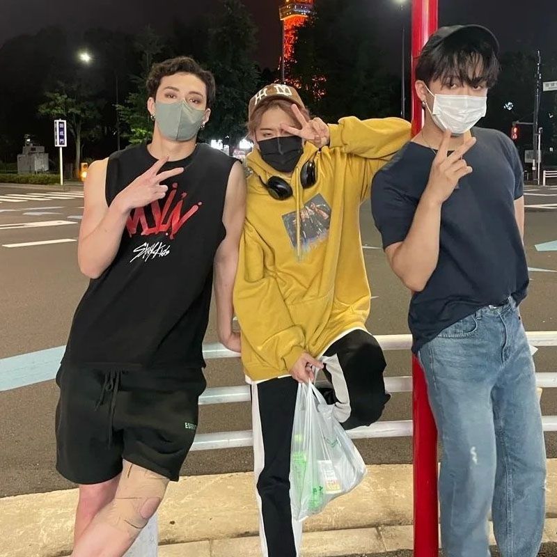 CAMISETA MERCHANDISING STRAY KIDS 100% ALGODÓN