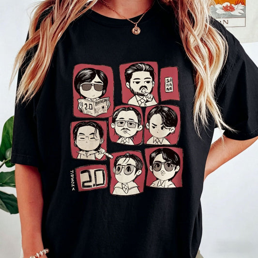 CAMISETAS BTS 2.0 100% ALGODÓN