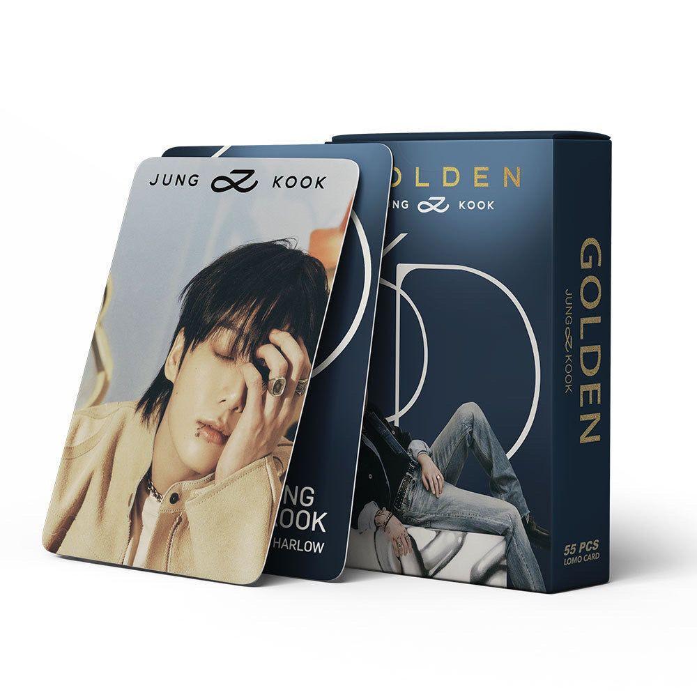 FOTOTARJETAS JUNGKOOK GOLDEN 55 Uds.