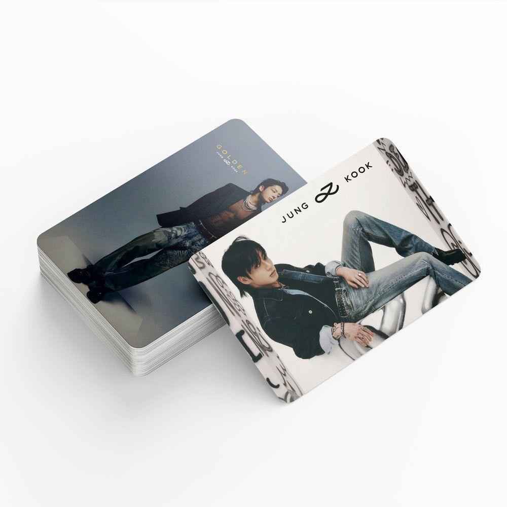 FOTOTARJETAS JUNGKOOK GOLDEN 55 Uds.