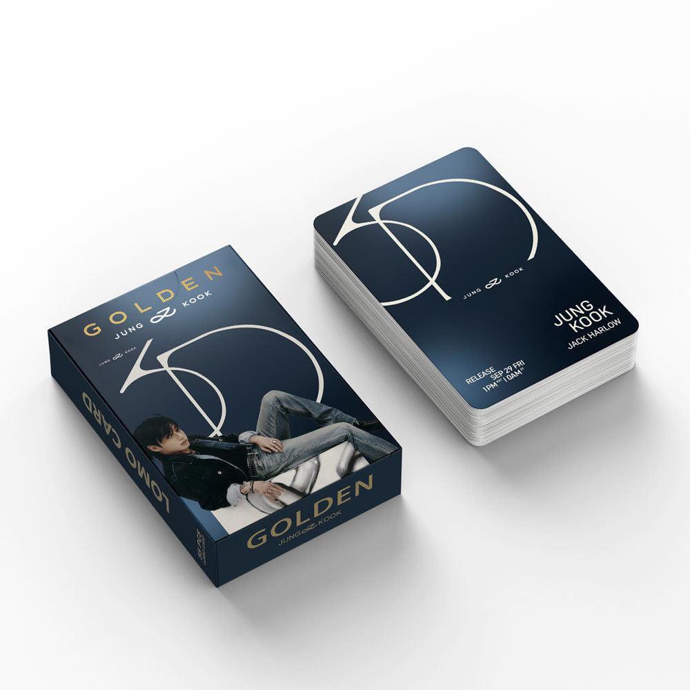 FOTOTARJETAS JUNGKOOK GOLDEN 55 Uds.