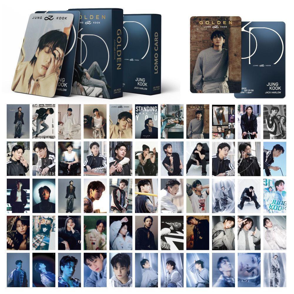 FOTOTARJETAS JUNGKOOK GOLDEN 55 Uds.