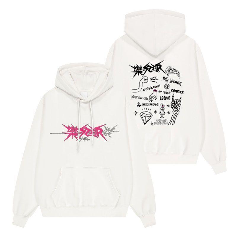Sudadera con capucha 樂-STAR de STRAY KIDS (varios colores)