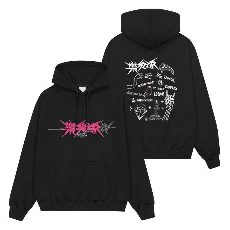 Sudadera con capucha 樂-STAR de STRAY KIDS (varios colores)