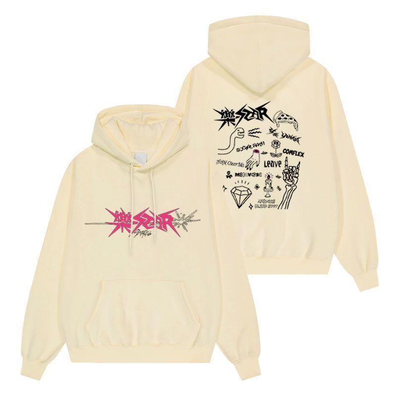 Sudadera con capucha 樂-STAR de STRAY KIDS (varios colores)