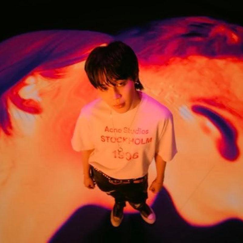CAMISETA JIMIN FACE LIKE CRAZY 100% ALGODÓN