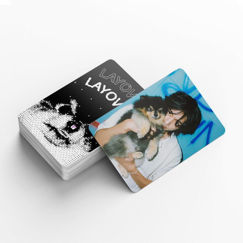 V LAYOVER PHOTOCARDS 92 UDS (60 PHOTOCARDS + 32 STICKERS)