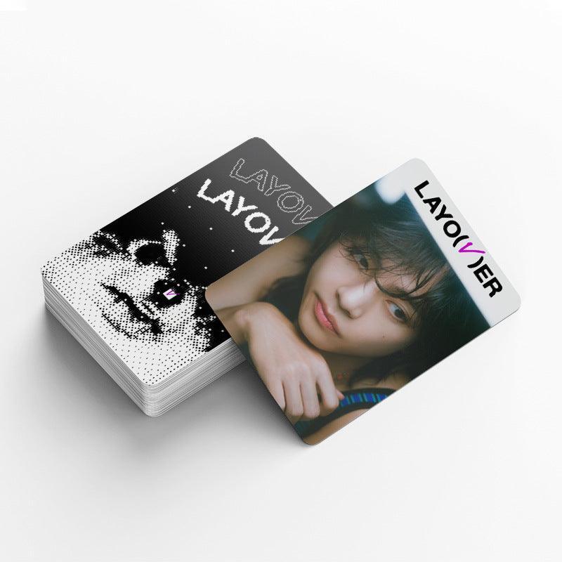 V LAYOVER PHOTOCARDS 92 PCS (60 FOTOTARJETAS + 32 PEGATINAS)