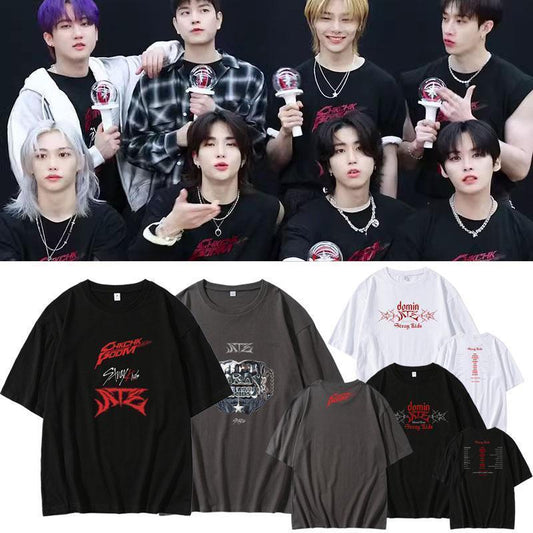 CAMISETAS STRAY KIDS SON 100% ALGODÓN