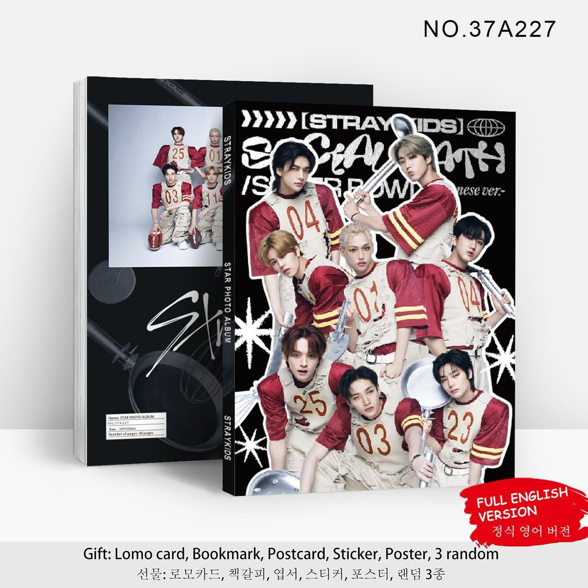 STRAY KIDS PHOTOBOOK 80 PCS (PHOTOBOOK+79 ITEMS) VARIOUS OPTIONS!✨