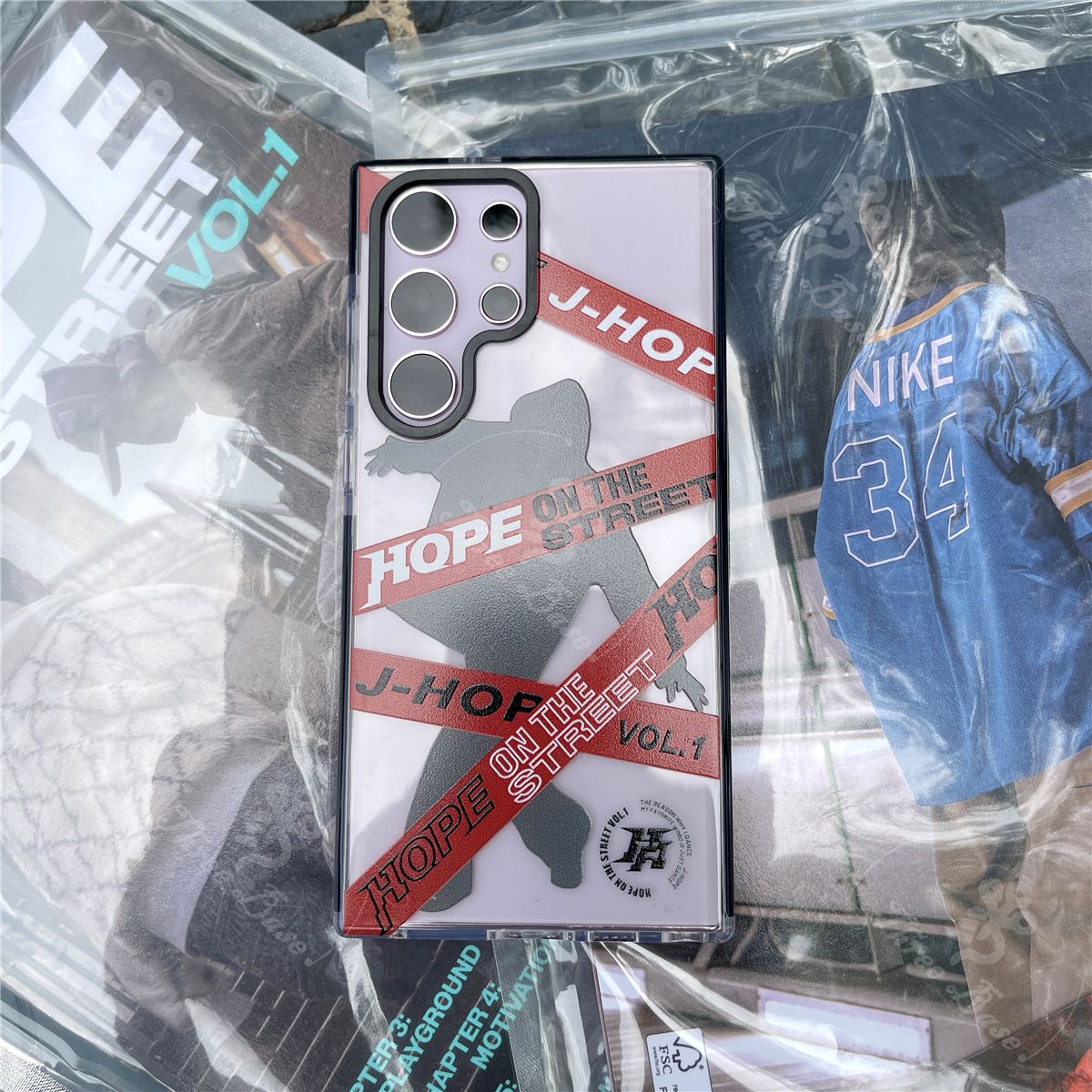 ¡FUNDAS PARA MÓVIL J HOPE ON THE STREET - IPHONE VARIOS MODELOS!