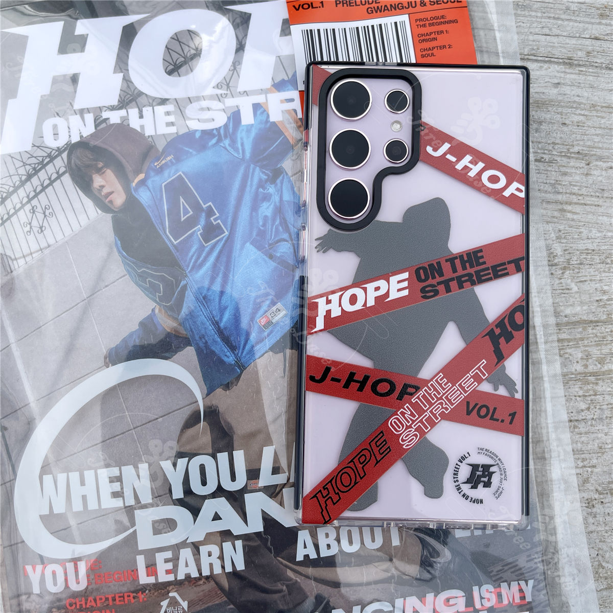 ¡FUNDAS PARA MÓVIL J HOPE ON THE STREET - IPHONE VARIOS MODELOS!