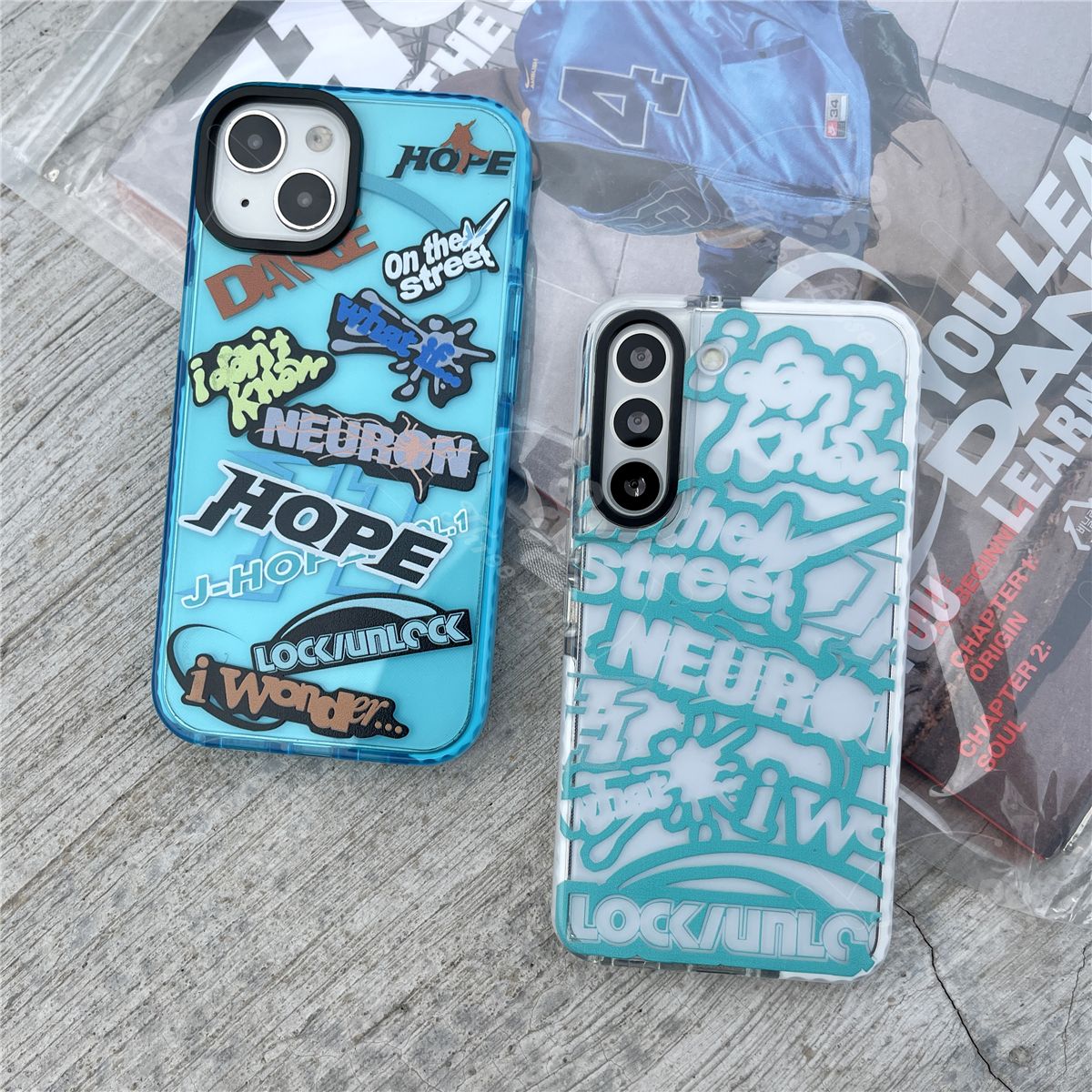 ¡FUNDAS PARA MÓVIL J HOPE ON THE STREET - IPHONE VARIOS MODELOS!