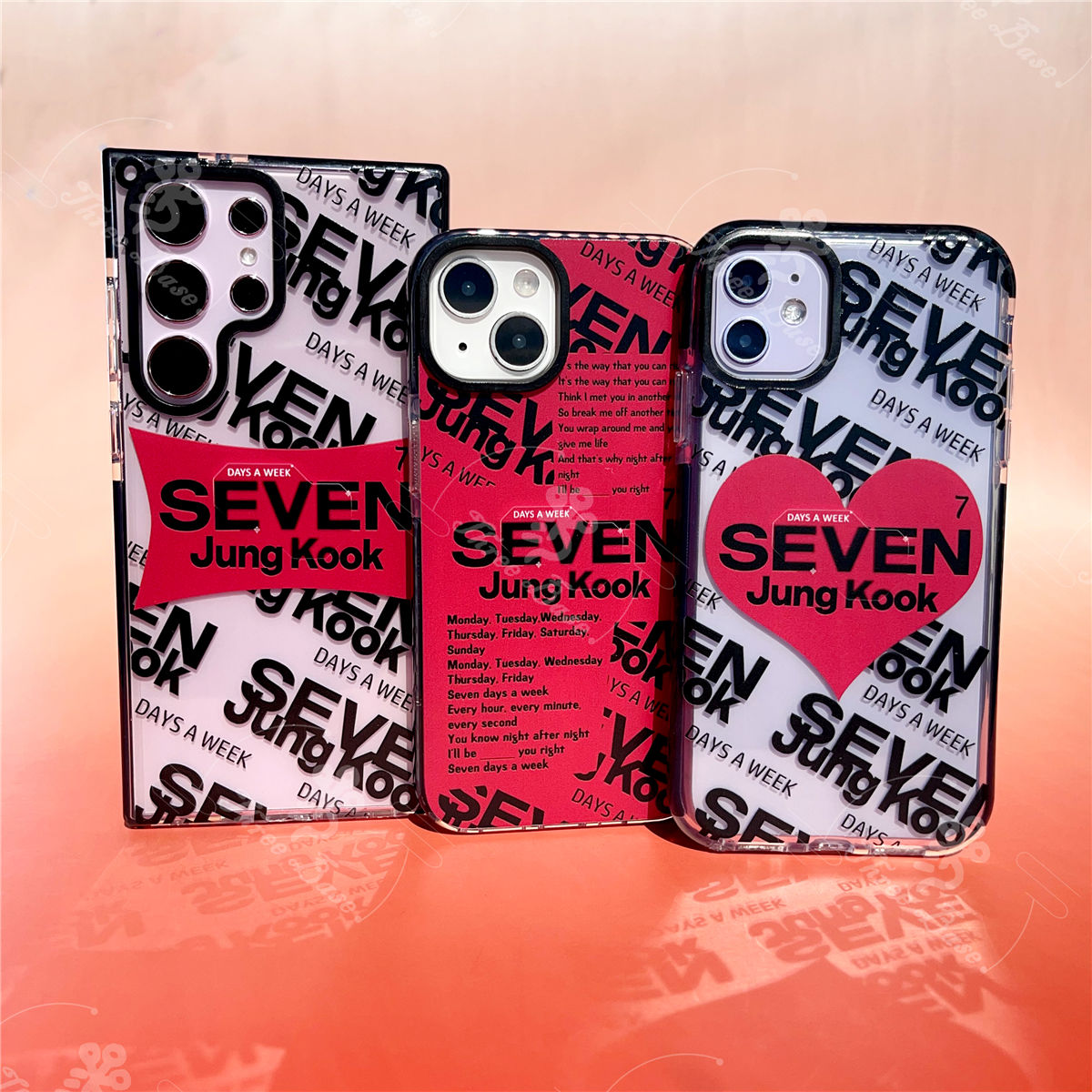 FUNDAS PARA CELULAR JUNGKOOK SEVEN - ¡VARIOS MODELOS SAMSUNG!