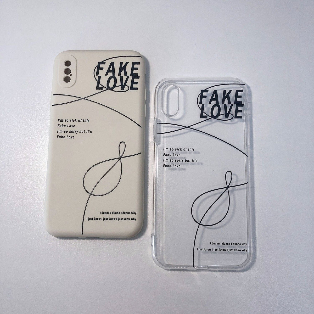 FUNDAS PARA TELÉFONO BTS FAKE LOVE - ¡VARIOS MODELOS DE IPHONE!