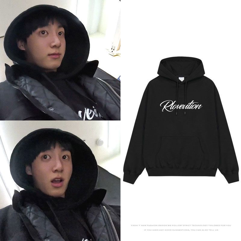 SUDADERA CON CAPUCHA DE JUNGKOOK DE BTS