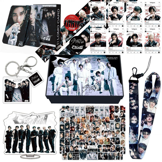 STRAY KIDS KIT GIGANTE CON 165 PIEZAS (¡CAJA DE REGALO CON VARIOS ARTÍCULOS!✨)