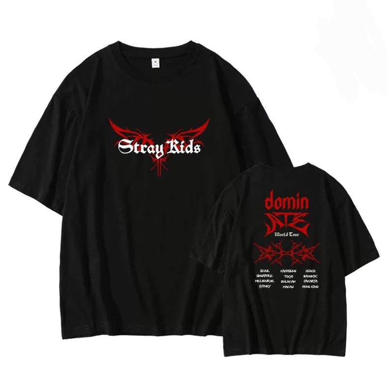CAMISETAS STRAY KIDS MERCH ATE 100% ALGODÓN