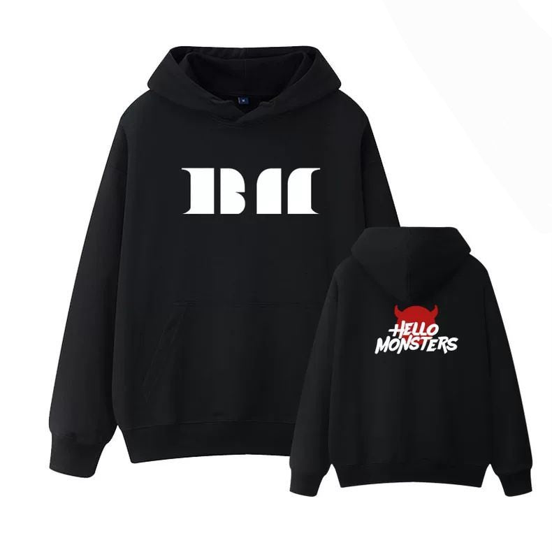 SUDADERA "HELLO MONTERS" DE LA GIRA BABYMONSTER 2025