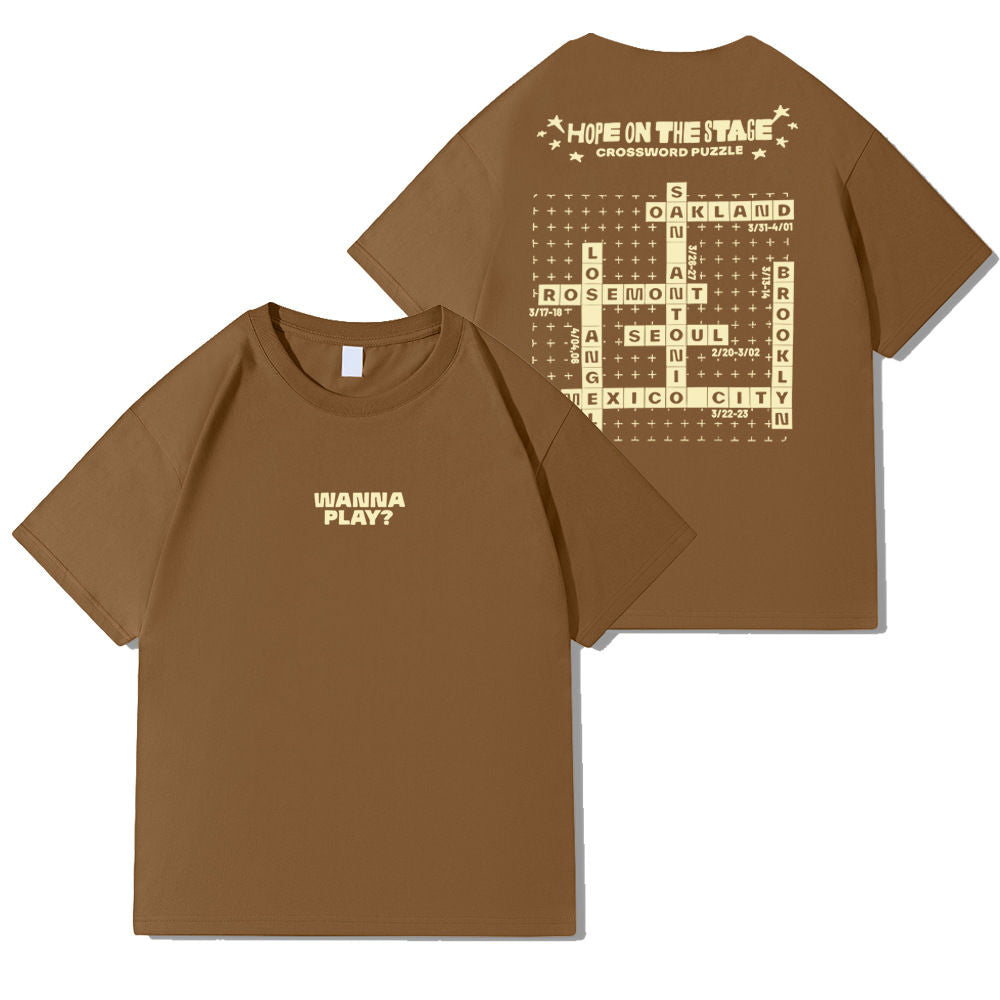 CAMISETAS 100% ALGODÓN JHOPE HOPE ON THE STAGE TOUR (varios modelos)