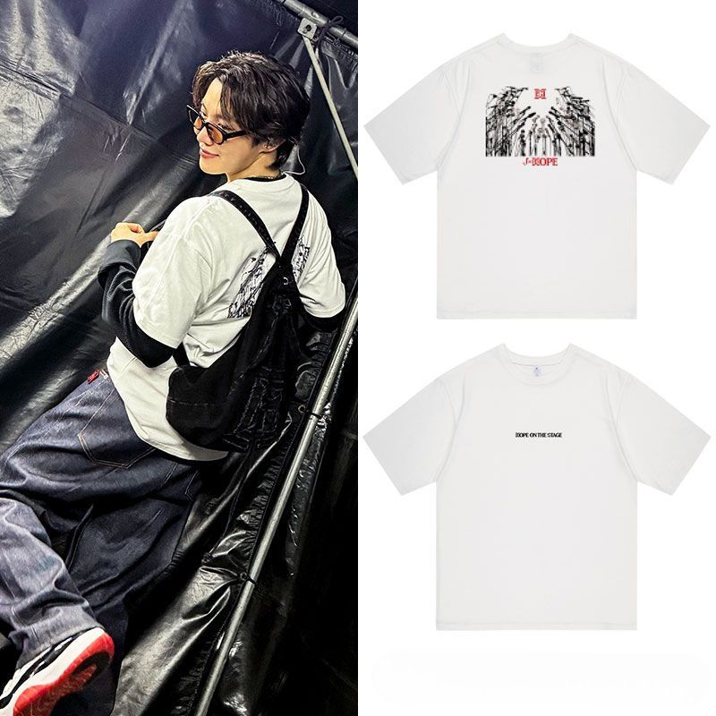 CAMISETAS 100% ALGODÓN JHOPE HOPE ON THE STAGE TOUR (varios modelos)