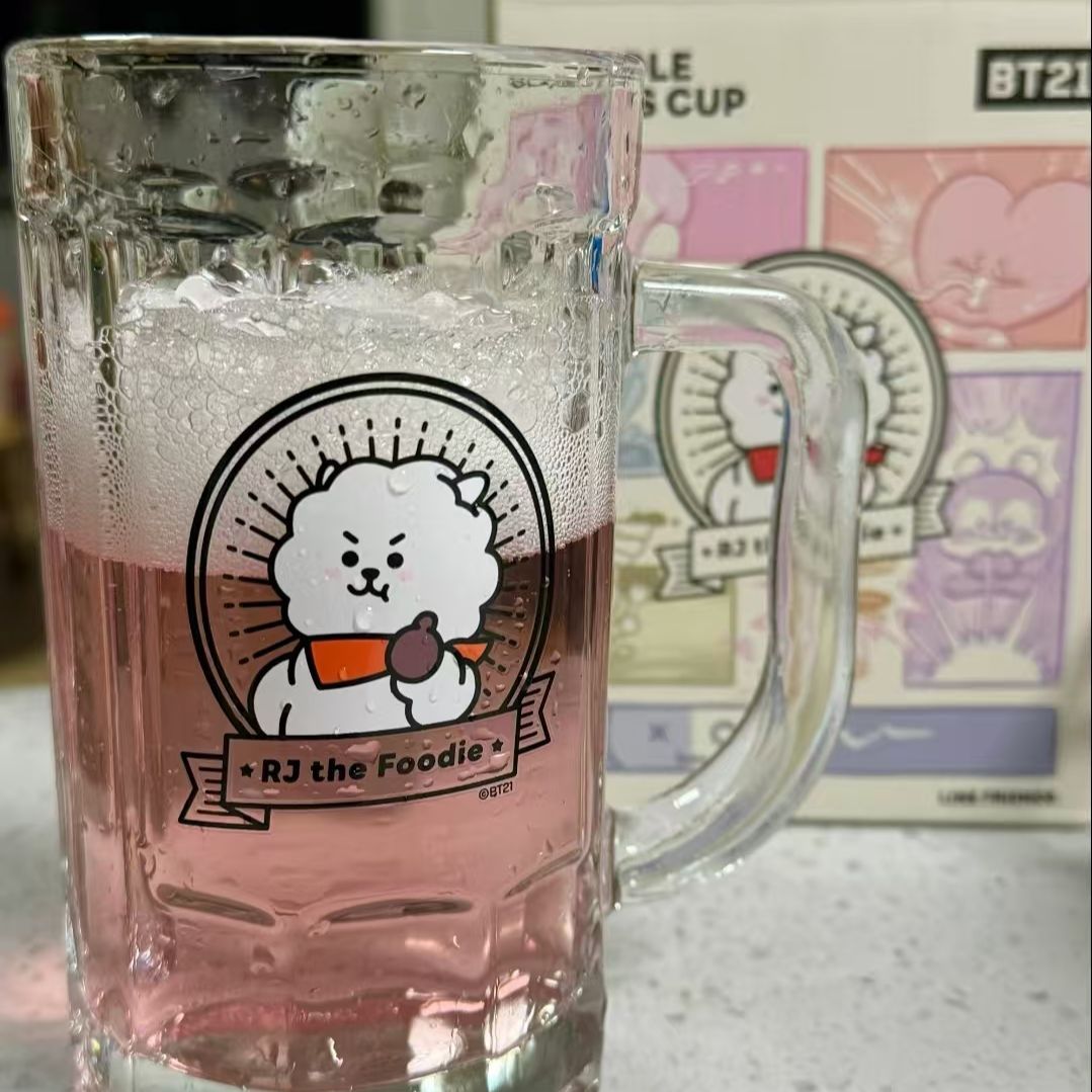 BT21 RJ VASO DE CRISTAL (BTS)