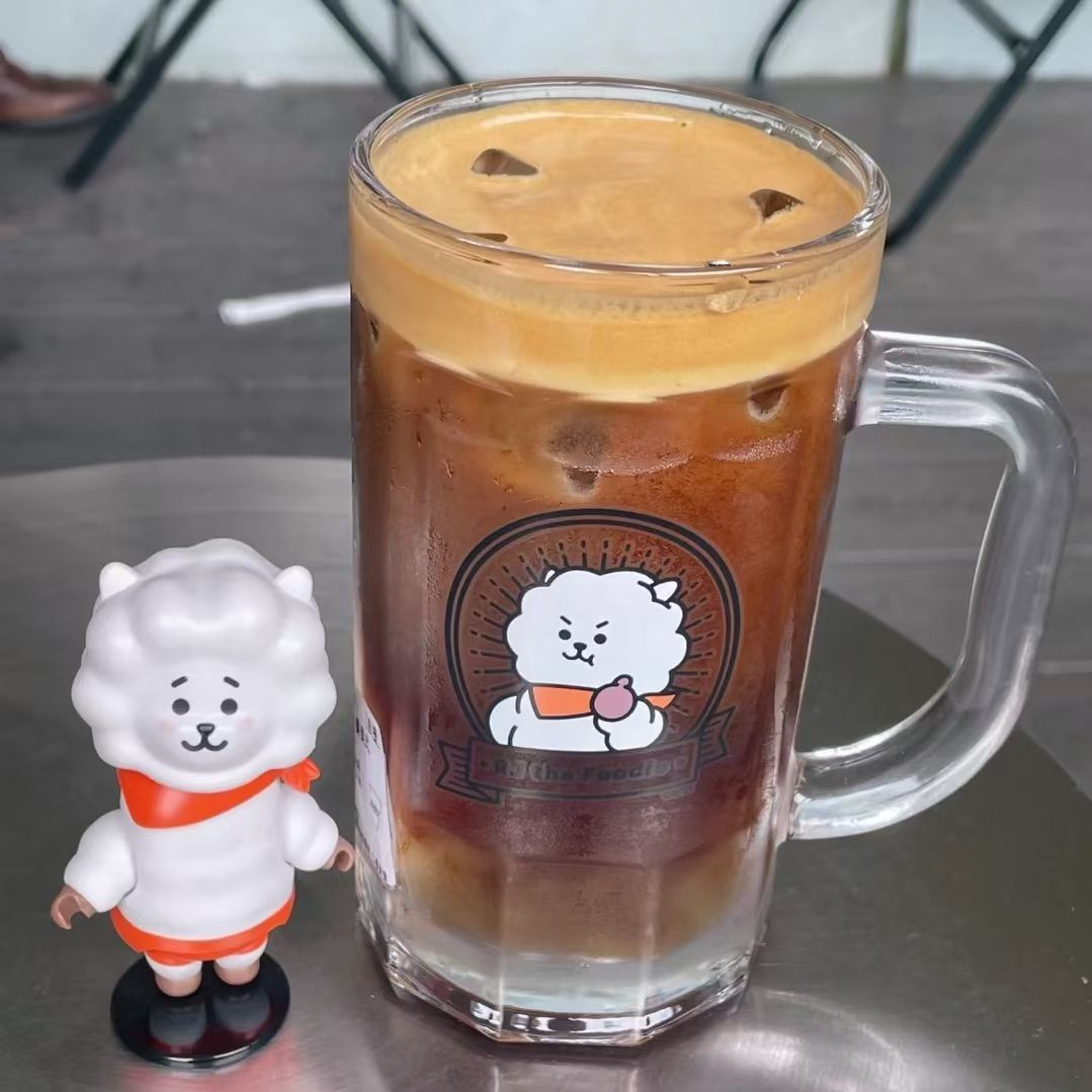 BT21 RJ VASO DE CRISTAL (BTS)