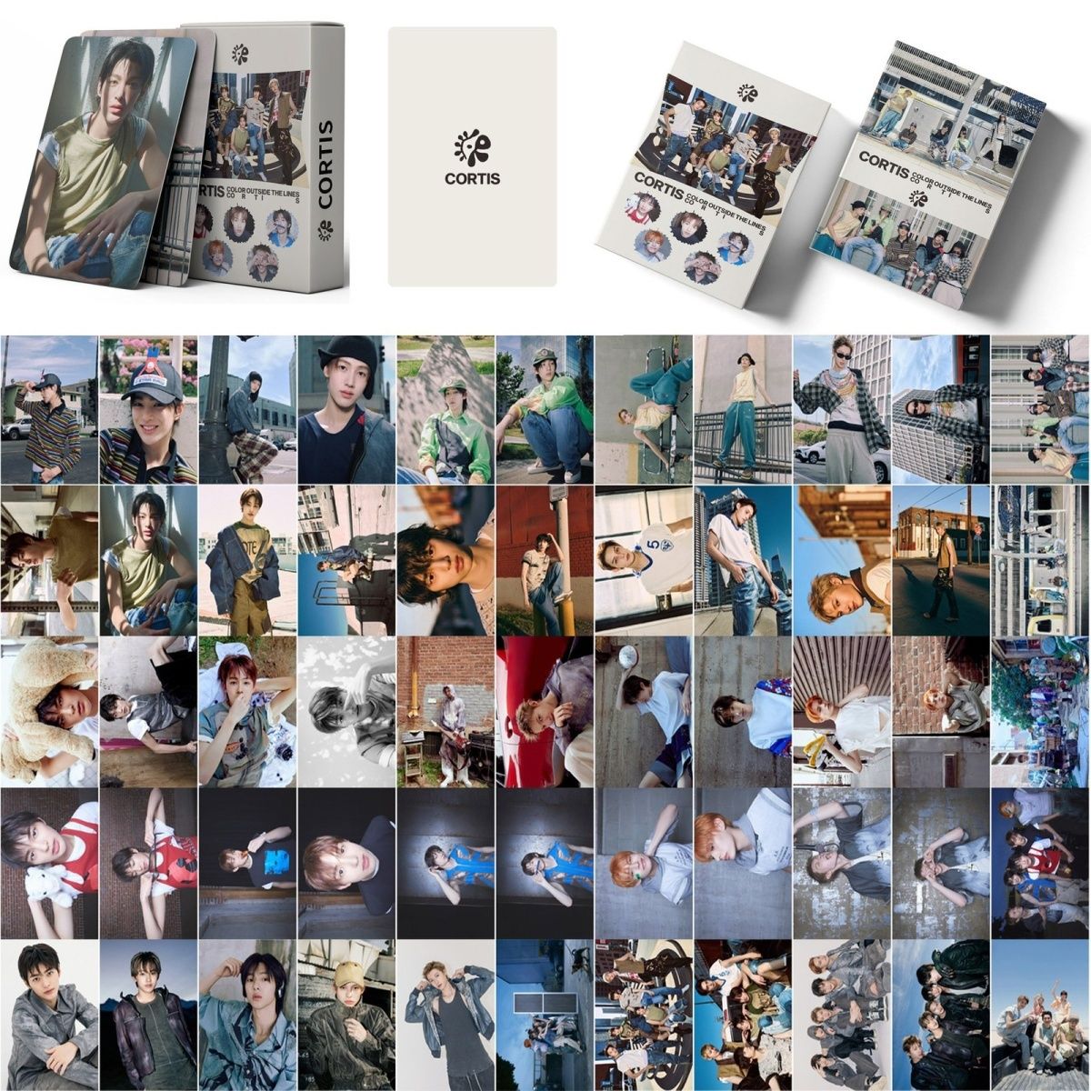 CORTIS FOTOCARTAS 55 UDS
