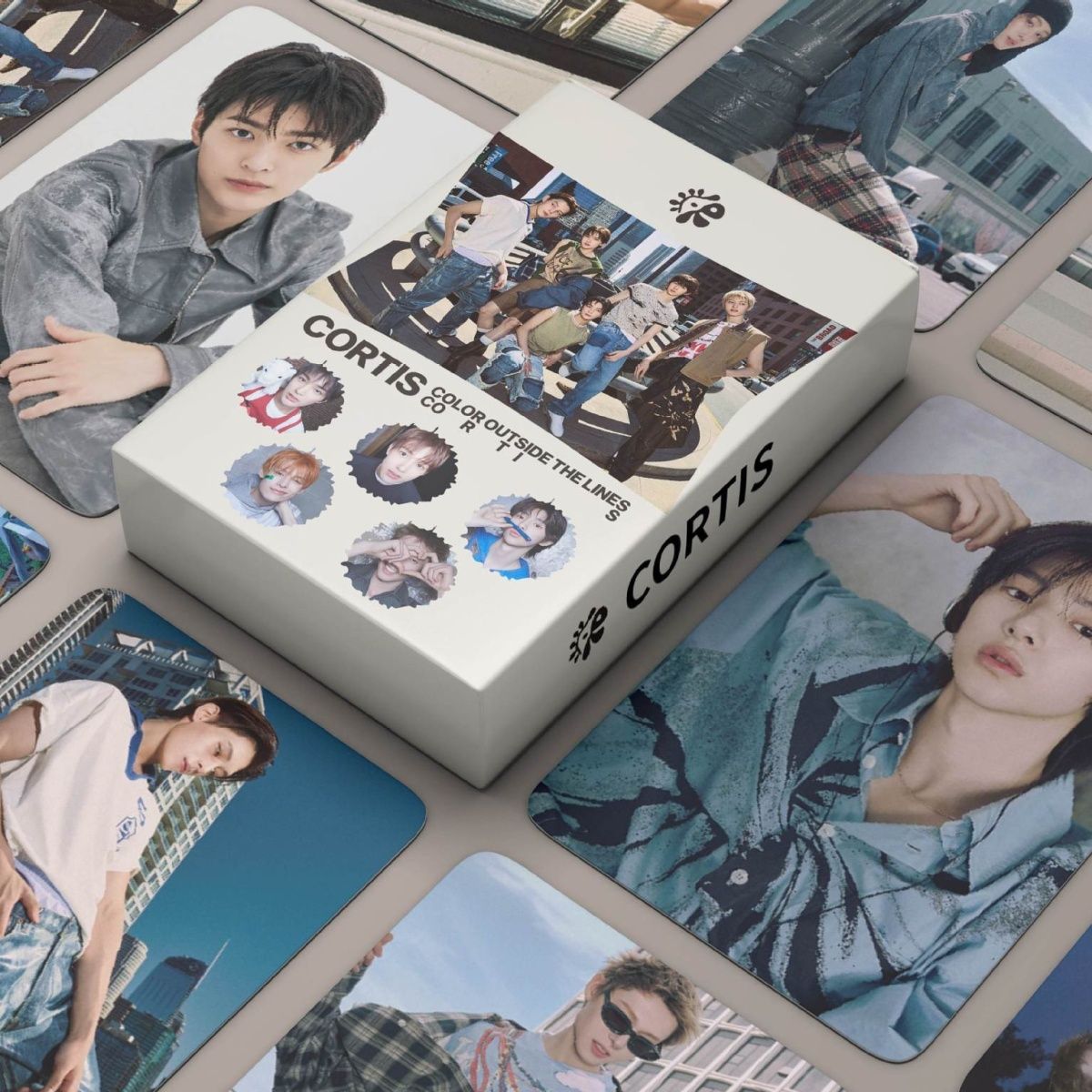 CORTIS FOTOCARTAS 55 UDS