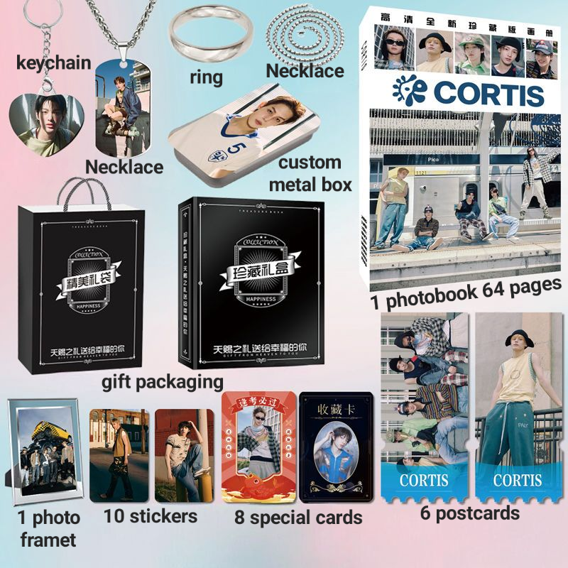 ¡FOTOLIBRO CORTIS + FOTOTARJETAS + ACCESORIOS + MARCO + ARTÍCULOS!✨