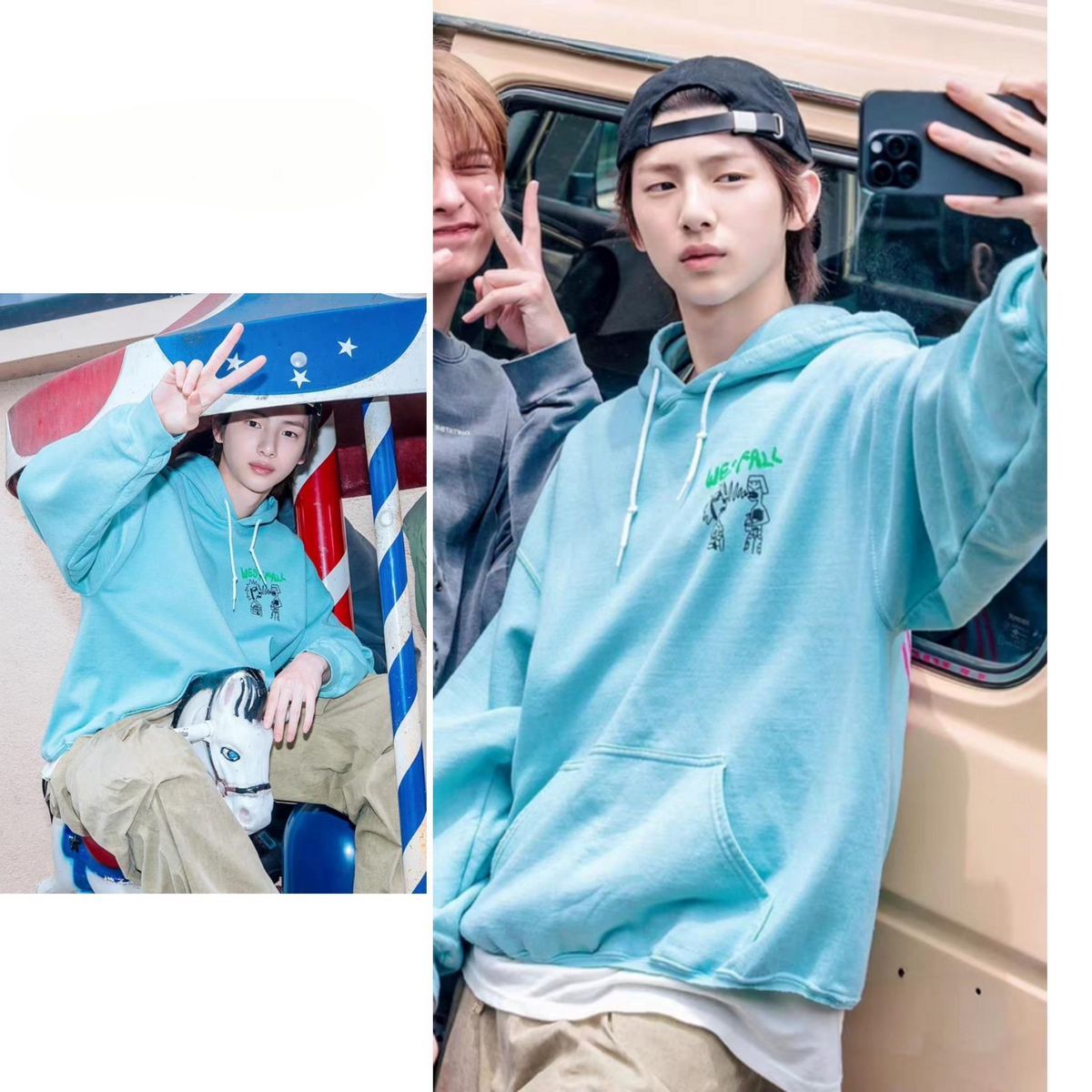 SUDADERA CON CAPUCHA CORTIS JUHOON