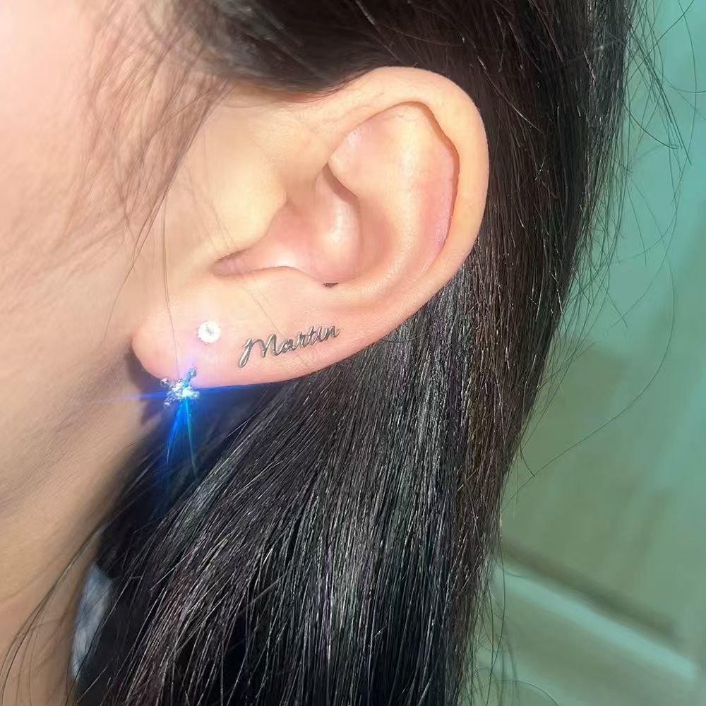 PENDIENTES CORTIS ACERO INOXIDABLE (par) - TODOS LOS MIEMBROS